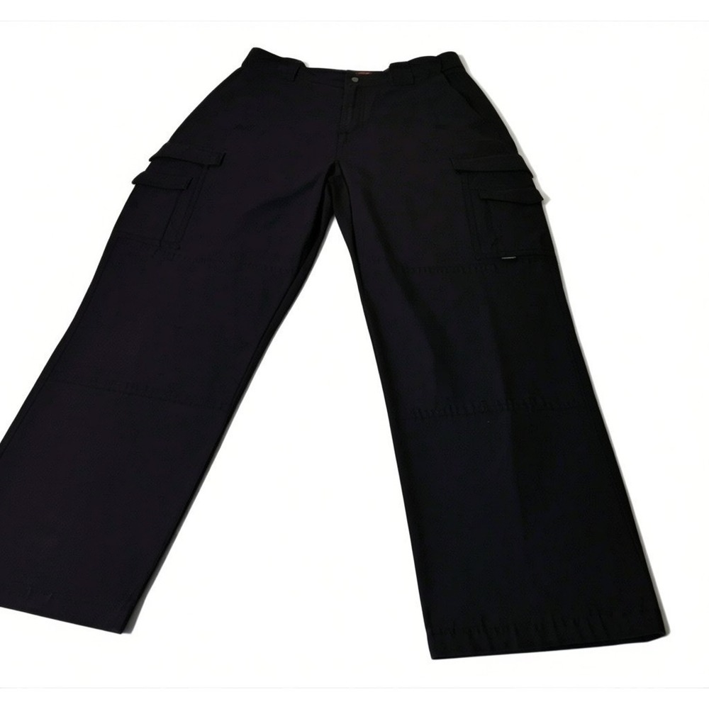 TRU SPEC  Black Tactical Pants 40x30 Rip Stop Military Security